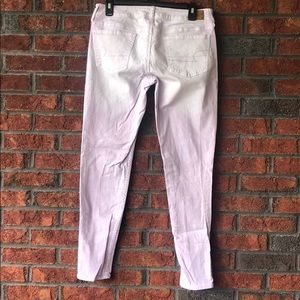 NWOT: American Eagle Purple Stretch Jegging Size 8
